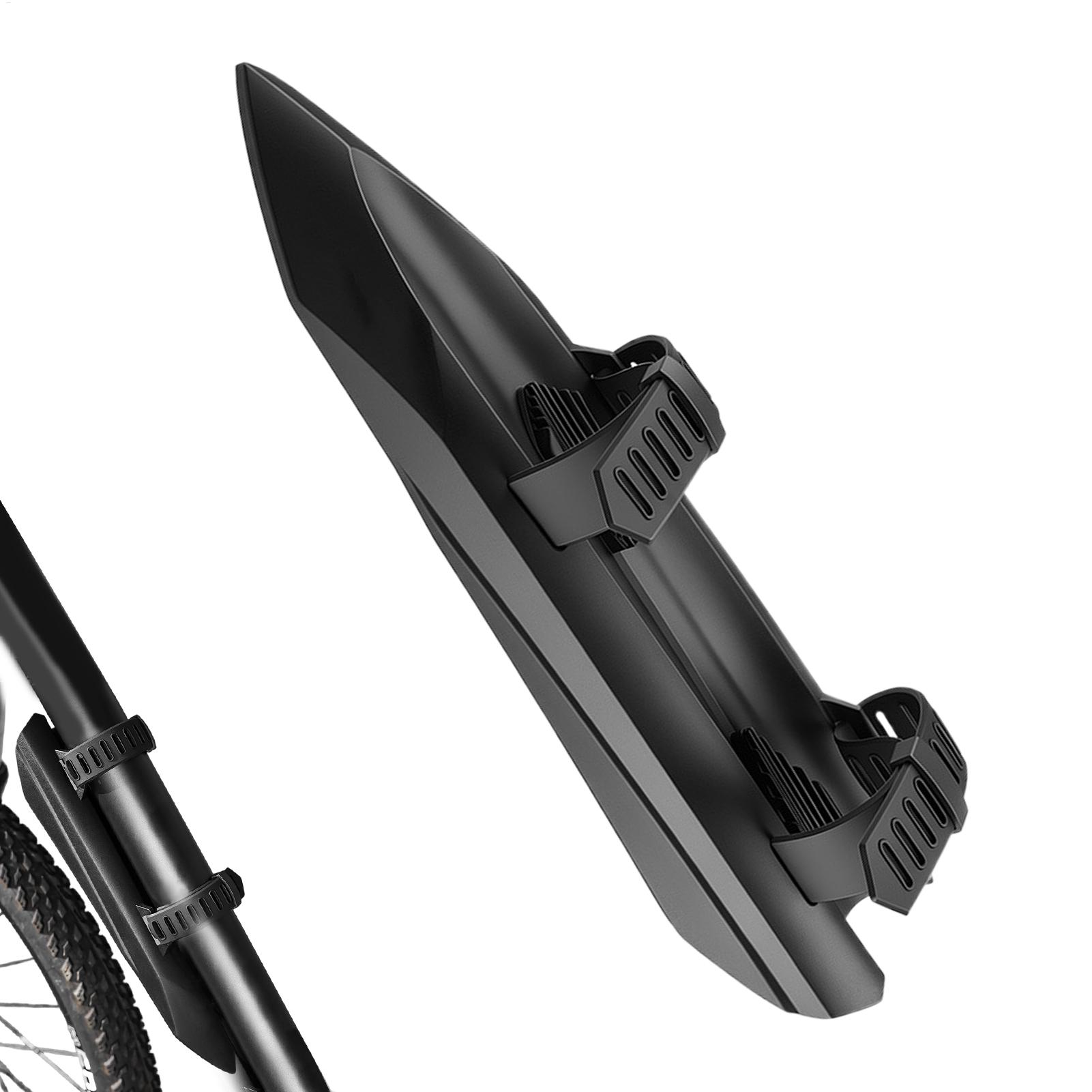 Commuting With Road Bike - Shock-Absorbing Quick Release Mud Guards for