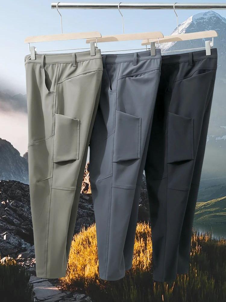 Cycling Commute Pants - Thickened Fleece Outdoor Men's Cycling Pants