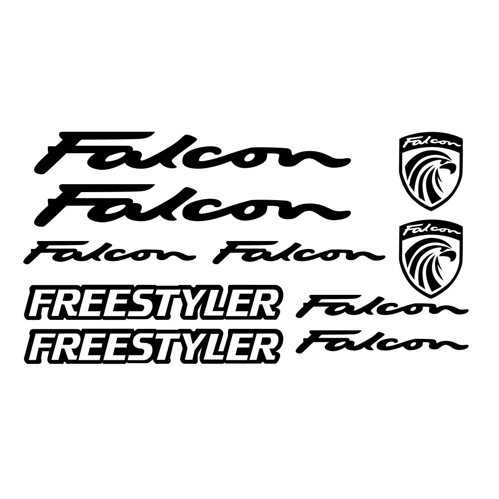 Cycling Quote - for Falcon bike decals labels bike