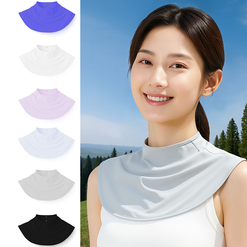 Cycling Commute - Sunscreen Thin Neck Scarfs Fashion Breathable