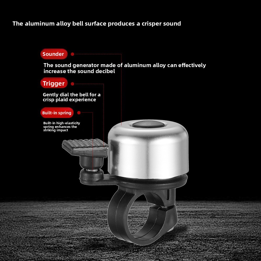 Bicycle Bell Alloy for Safety  - Bell Handlebar Ring ulasan dan harga