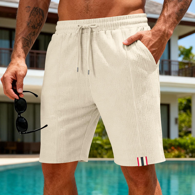 Summer Casual Loose Men's Beac - Cycling Commute Pants ulasan dan harga