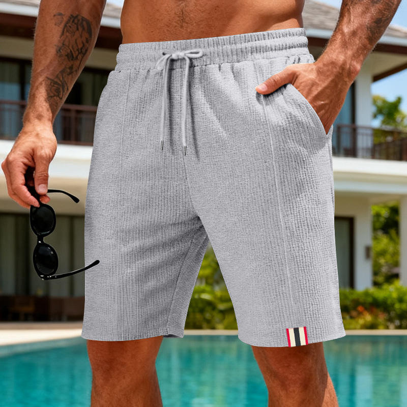 Summer Casual Loose Men's Beac - Cycling Commute Pants ulasan dan harga