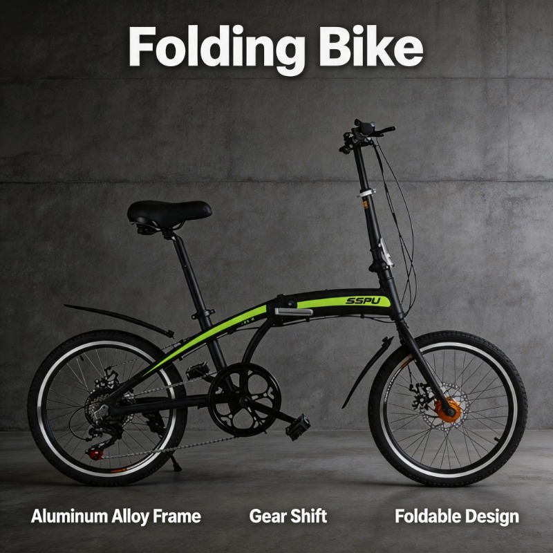 20 Inch Folding Bike - Lightwe - Commuting With Bike ulasan dan harga