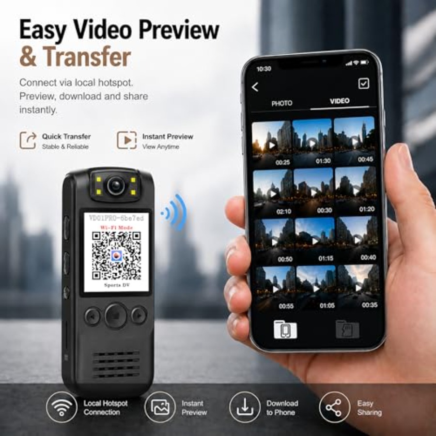 4K Body Camera for Work Cyclin - Cycling To Work ulasan dan harga