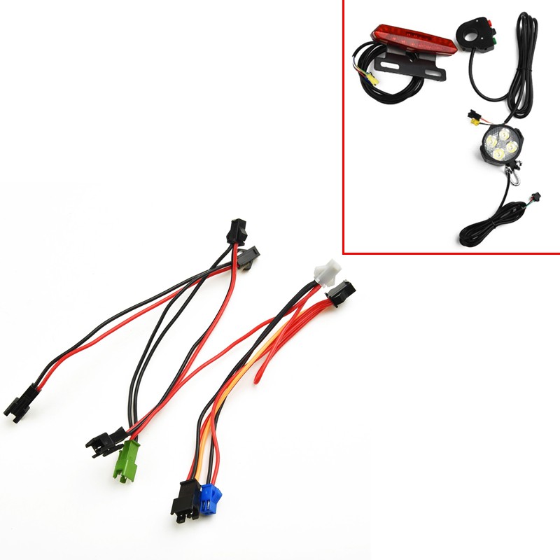 24-60V Electric Bike Light Con - Bike Light Front Rear ulasan dan harga