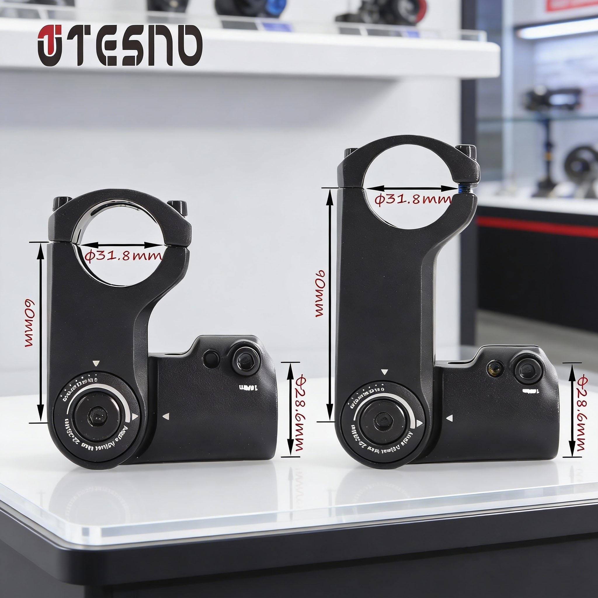 TESNO Adjustable Bike Stem Ang - Commuting With Road Bike ulasan dan harga