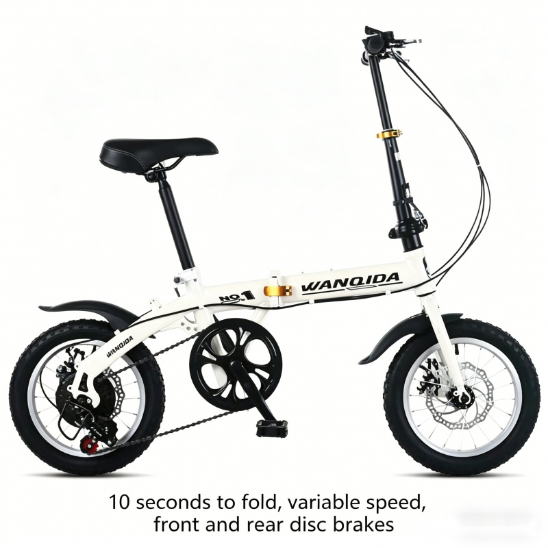 New 12 14 Inch Mini Folding Bi - Commuting With Bike ulasan dan harga