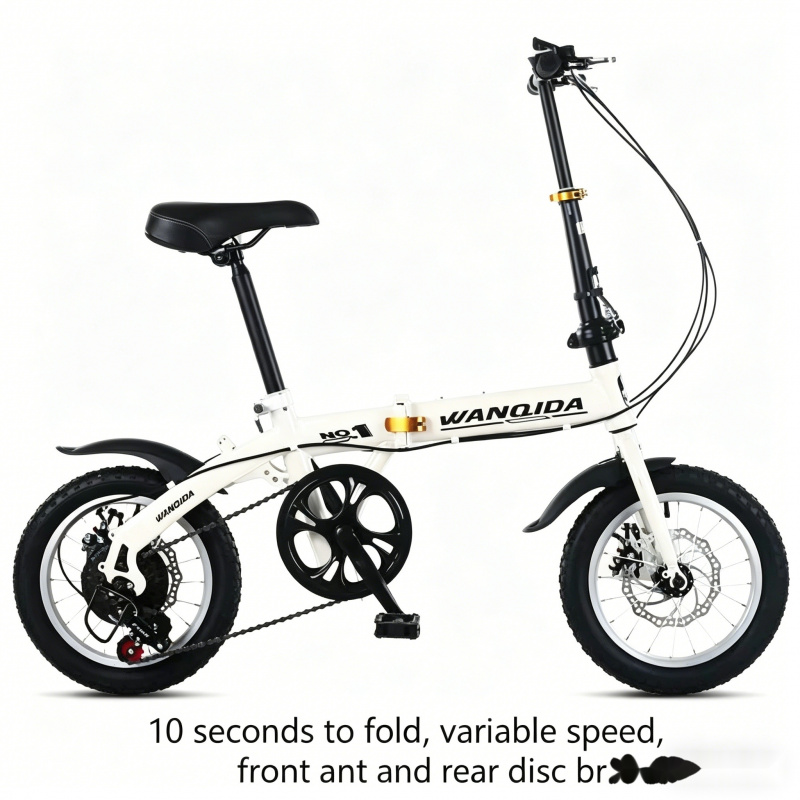 New 12 14 Inch Mini Folding Bi - Commuting With Bike ulasan dan harga