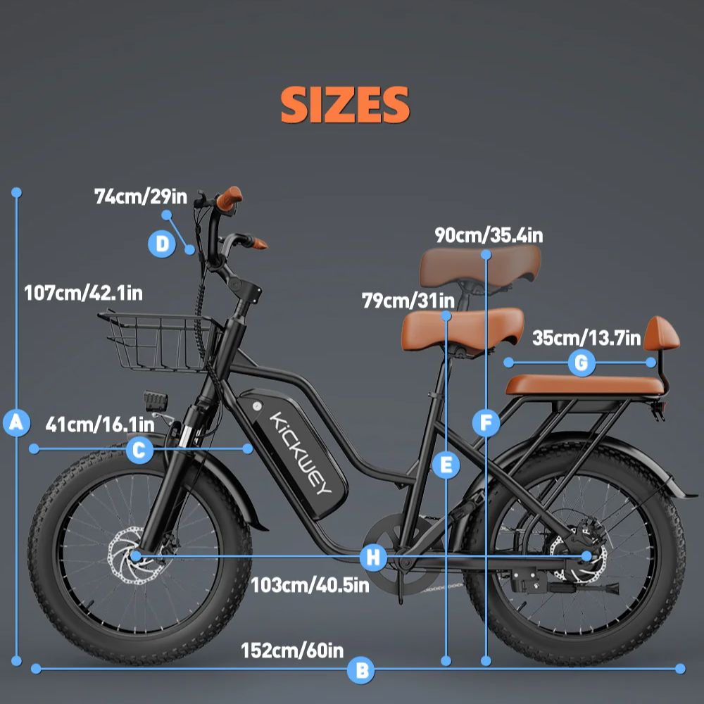 Kickwey LD20 Electric Bike for - Commuting With Bike ulasan dan harga