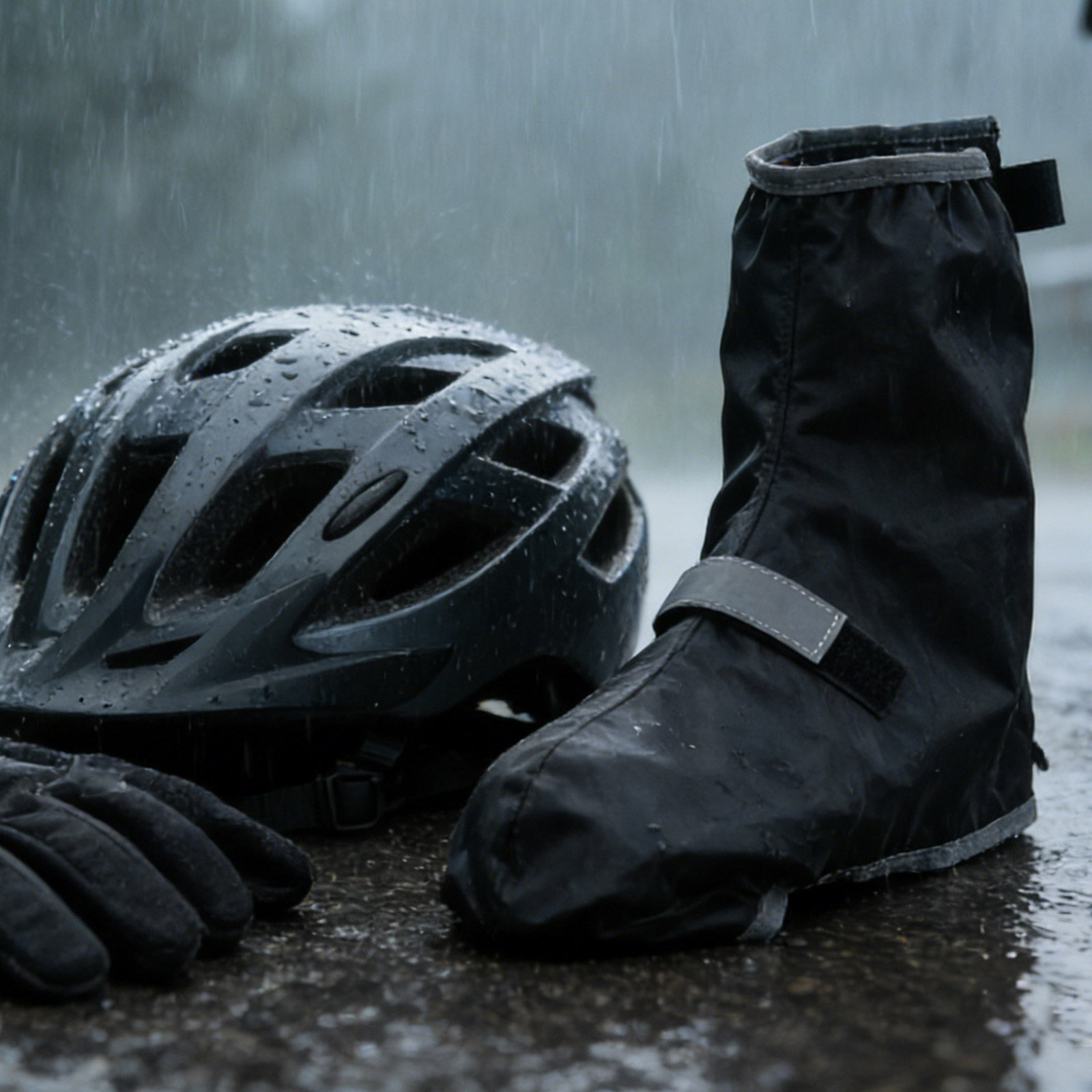 1Pair Waterproof Shoe Covers R - Cycling Shoes For Commute ulasan dan harga