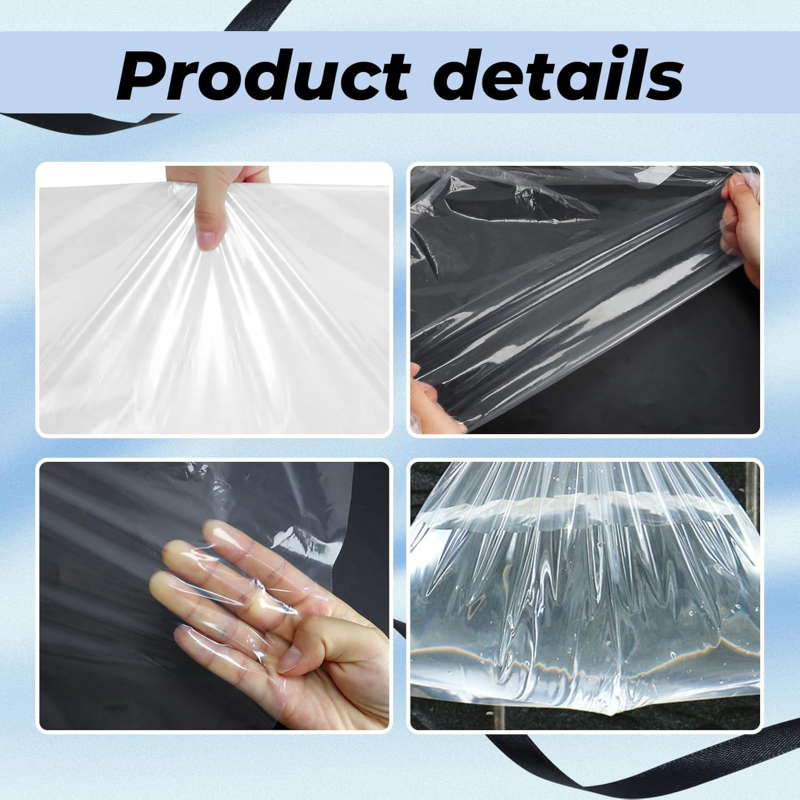 5/10PCS Pe Clear Dustproof Sto - Cycling Commute Bag ulasan dan harga