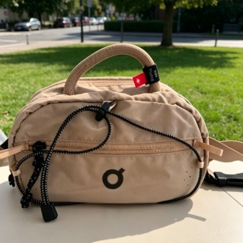 Trendy Nylon Small Square Bag  - Cycling Commute ulasan dan harga