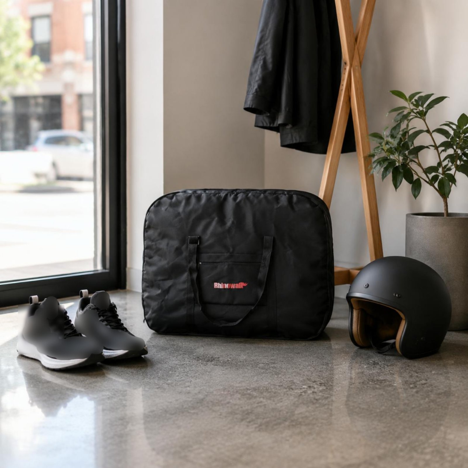 Folding Bike Bag Portable Fold - Cycling Commute ulasan dan harga