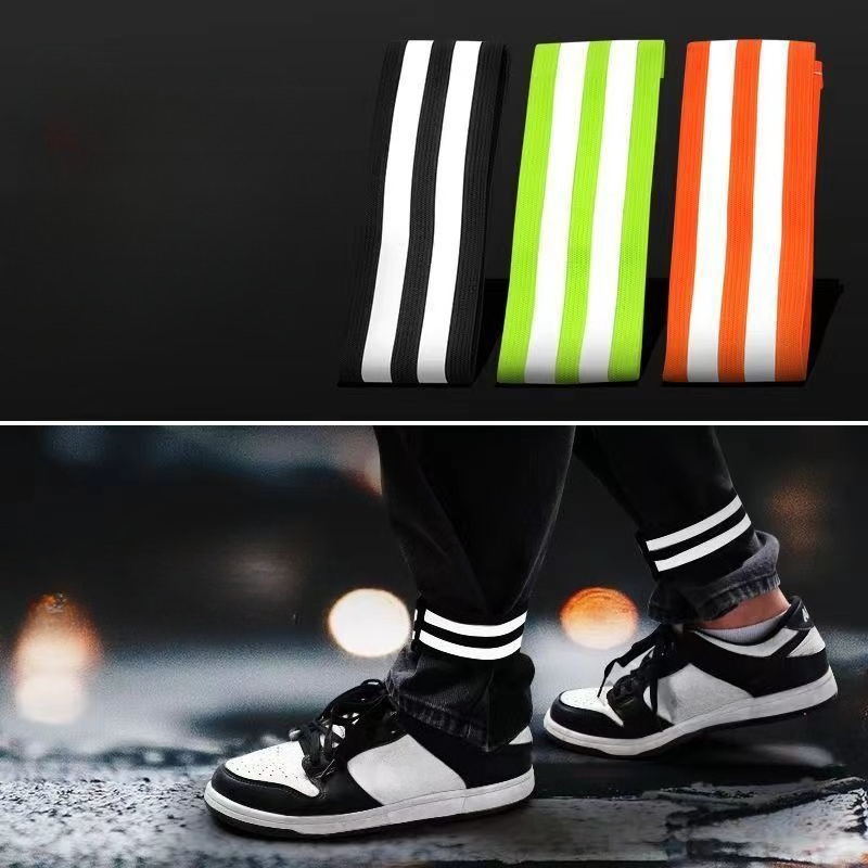 Reflective Bike Leg Band for m - Cycling Commute Pants ulasan dan harga