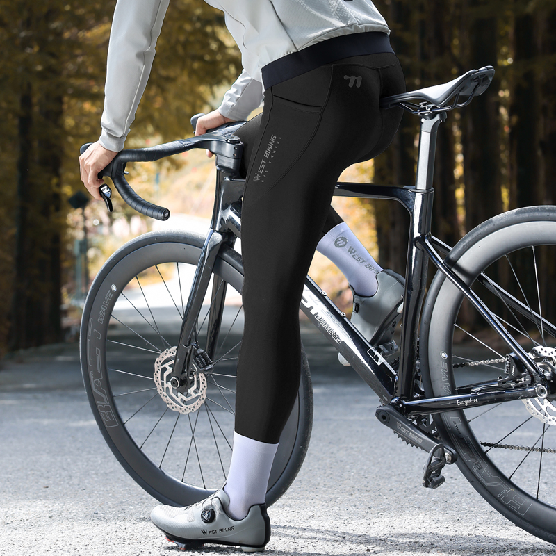 Thermal Biking Tights Winter C - Cycling Commute Pants ulasan dan harga