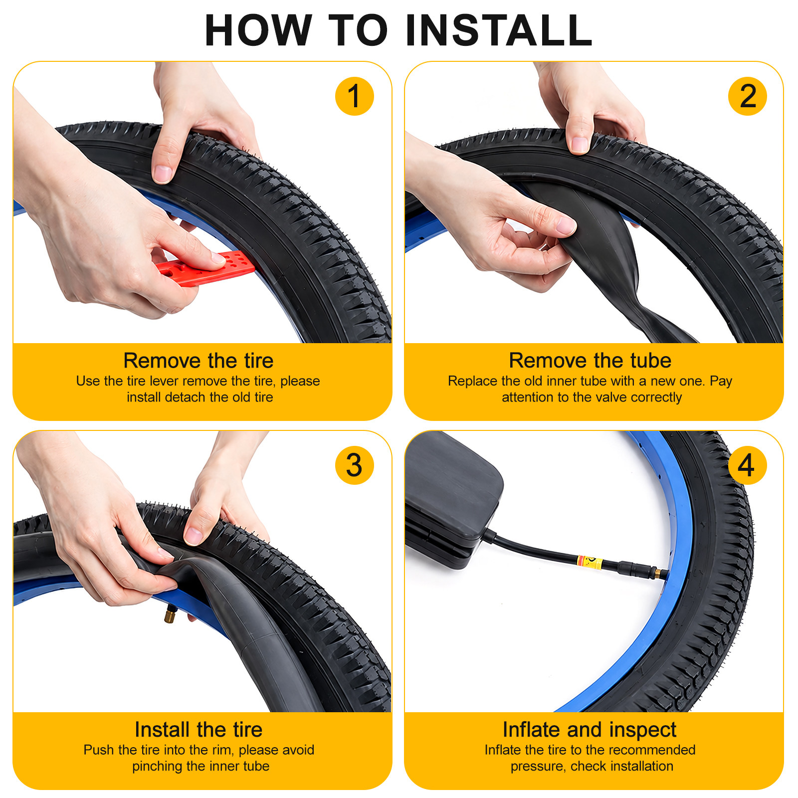 2Pcs Inner Tube for Bicycle 26 - Commuting With Road Bike ulasan dan harga