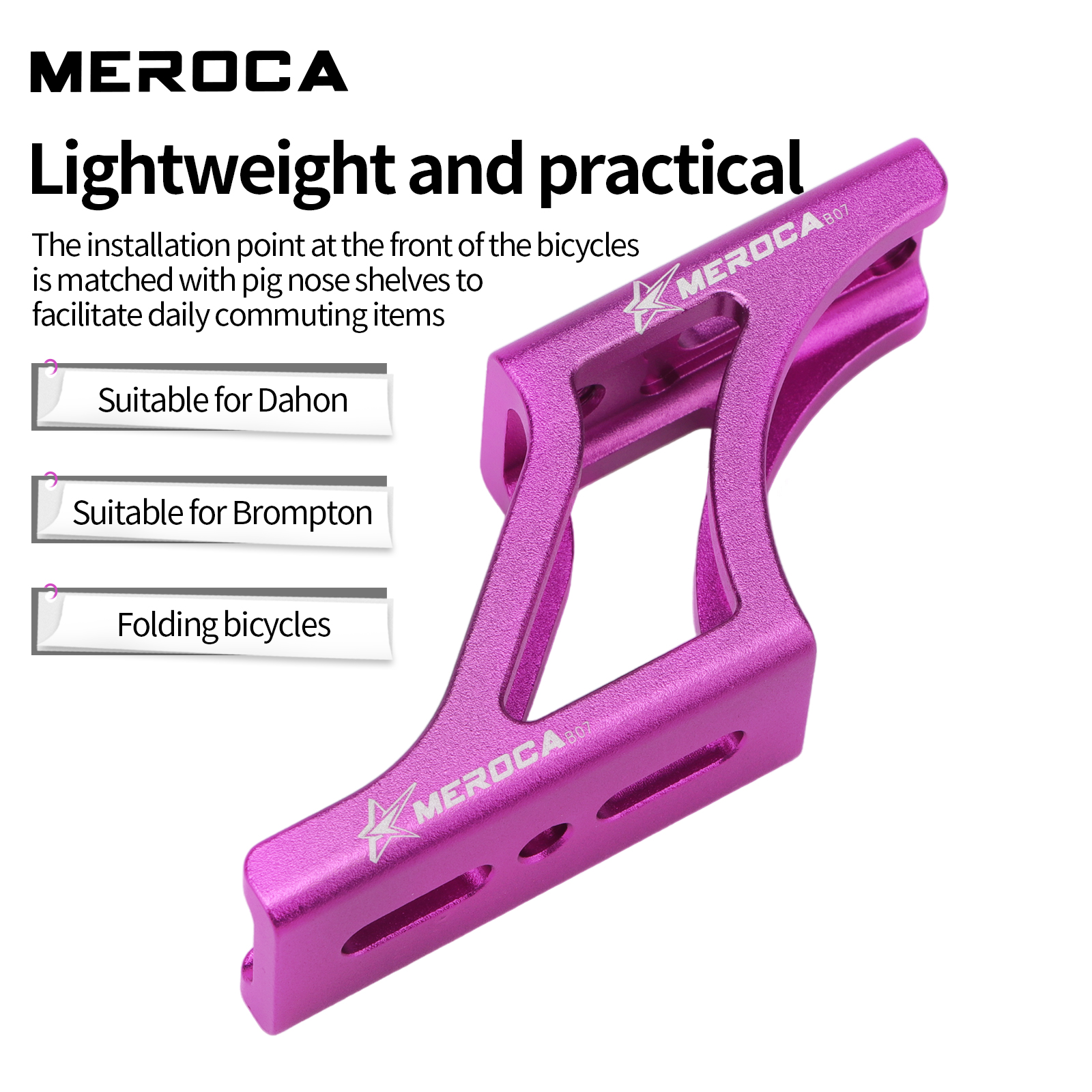 Meroca Folding Bicycle Front B - Cycling Commute Bag ulasan dan harga