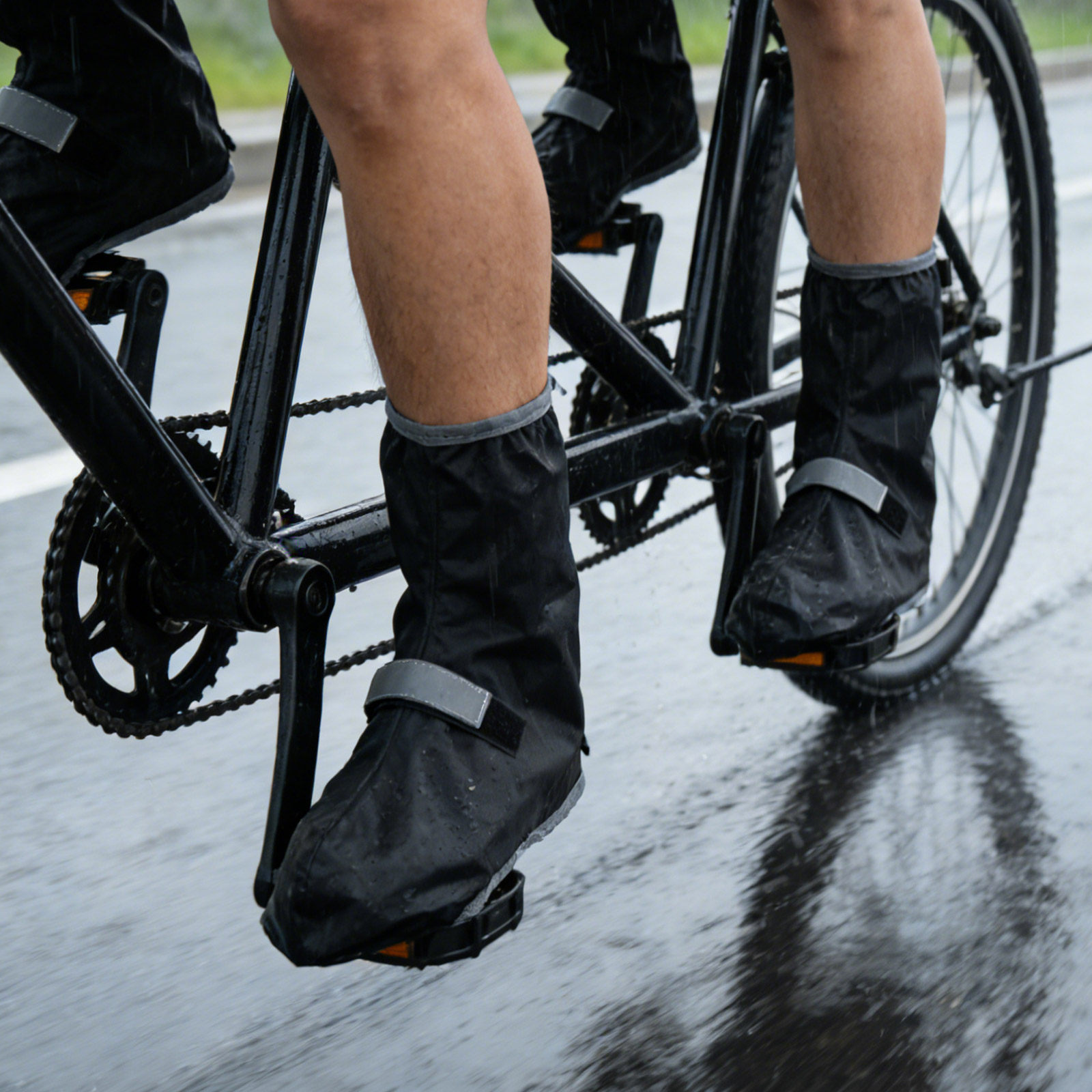 1Pair Waterproof Rain Shoe Cov - Cycling Shoes For Commute ulasan dan harga